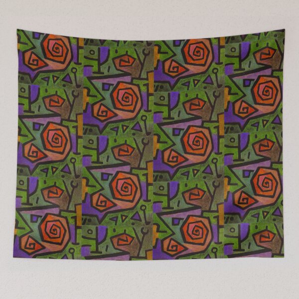 Artikelvorschau, Paul Klee Heroische Rosen von Paul Klee entworfen und verkauft von TeeARTHY.
