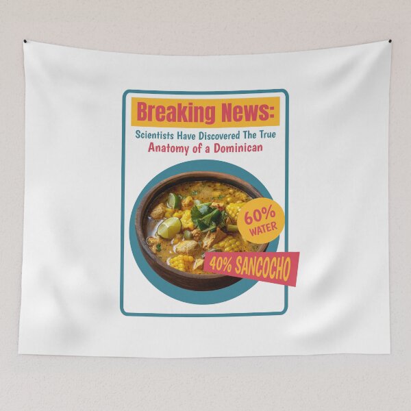 Item preview, Anatomy of a Dominican: Sancocho designed and sold by Jerseysrd.