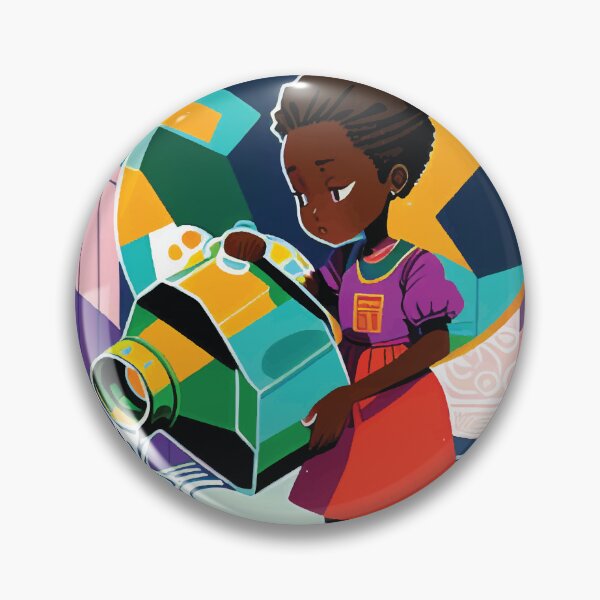 Item preview, Abstract colorful little girl. designed and sold by maulbang.