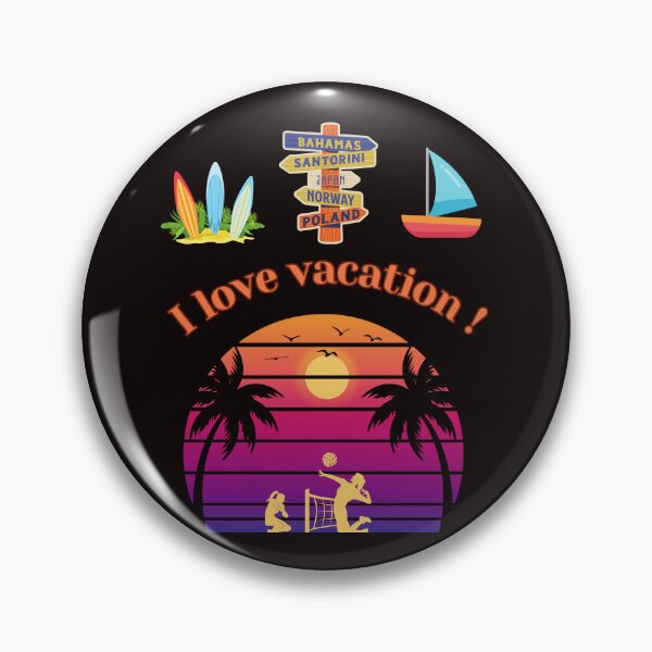 Item preview, I love vacation Sunset designed and sold by PrinceskiKinii.
