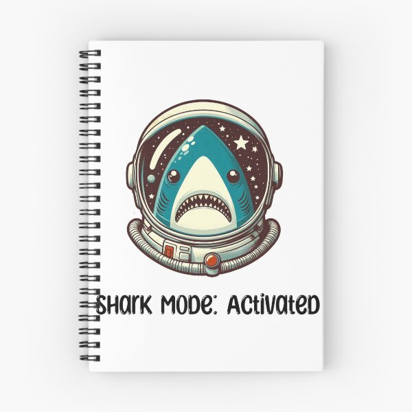 Item preview, Space Shark  designed and sold by DinoKate.