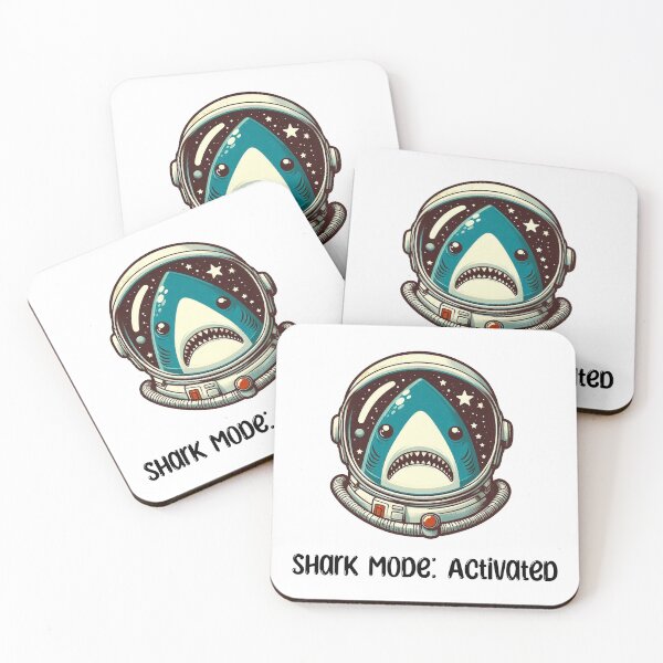 Item preview, Space Shark  designed and sold by DinoKate.