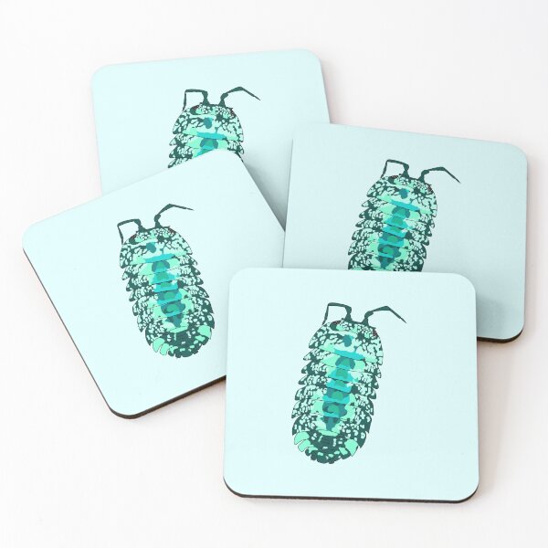 Item preview, Cubaris isopod turquoise  designed and sold by Lilis-isopods.