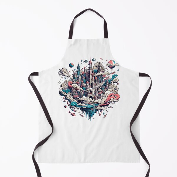 Item preview, Surreal and Dreamlike Graphic of a Floating Cityscape designed and sold by Philip-p22.