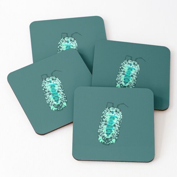 Item preview, Cubaris isopod turquoise (darker) designed and sold by Lilis-isopods.