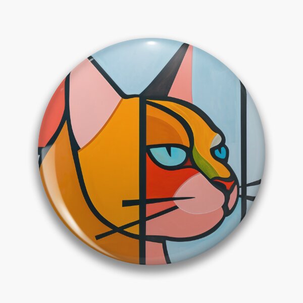 Item preview, Colorful Cat Abstract designed and sold by Piotrek0001.