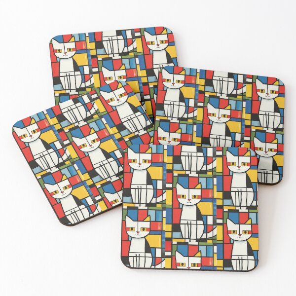 Item preview, Colorful Cat Abstract designed and sold by Piotrek0001.