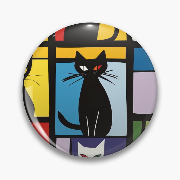 Item preview, Colorful Cat Abstract designed and sold by Piotrek0001.