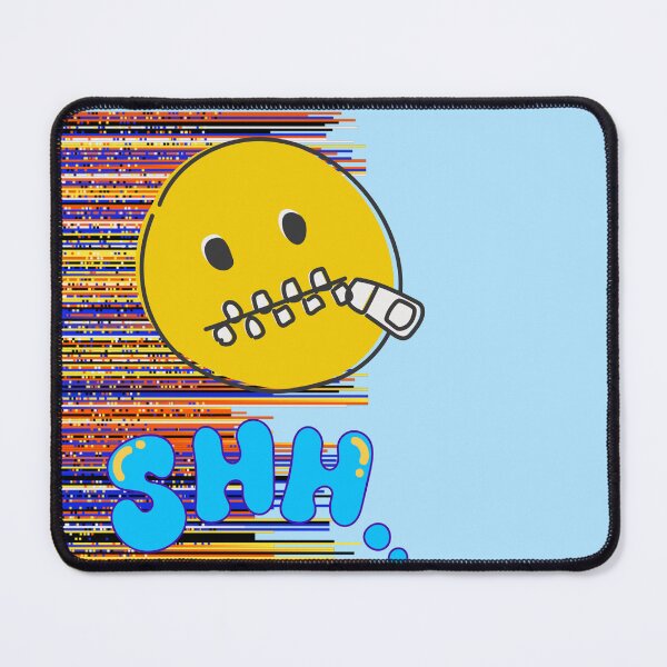 Item preview, Shh confused silent face  designed and sold by NurzZz73.