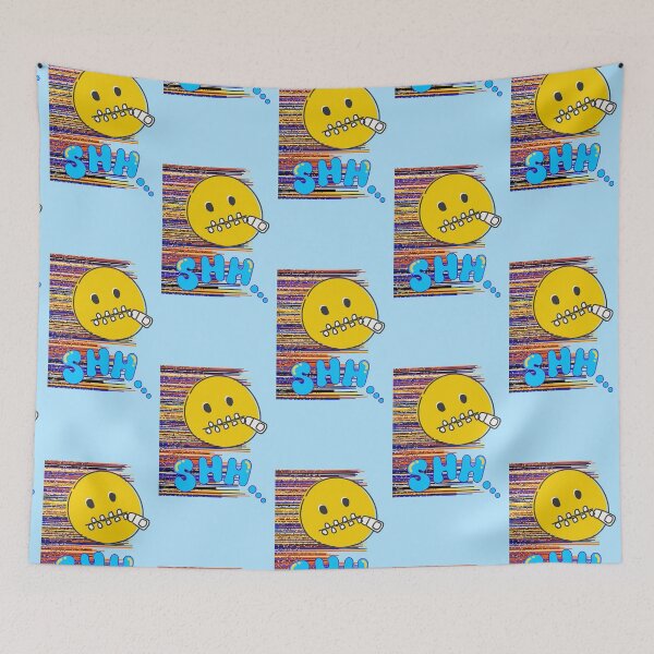 Item preview, Shh confused silent face  designed and sold by NurzZz73.