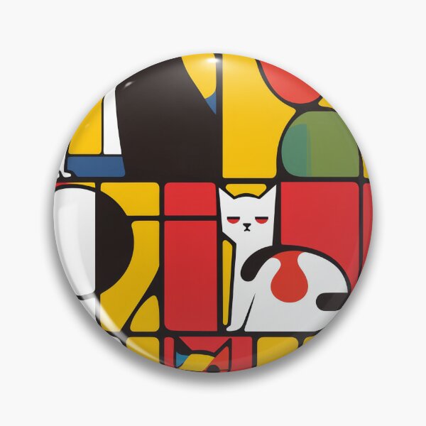 Item preview, Colorful Cat Abstract designed and sold by Piotrek0001.