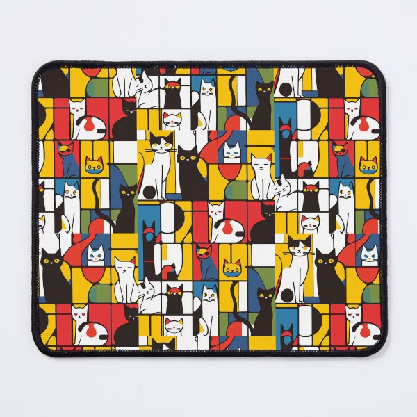 Item preview, Colorful Cat Abstract designed and sold by Piotrek0001.