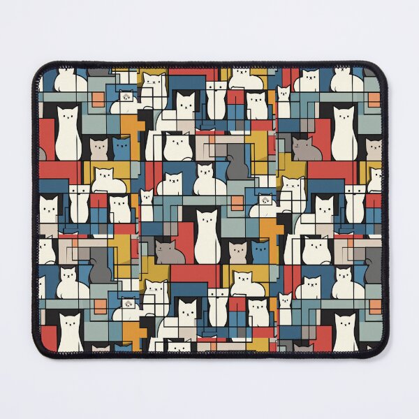 Item preview, Colorful Cat Abstract designed and sold by Piotrek0001.