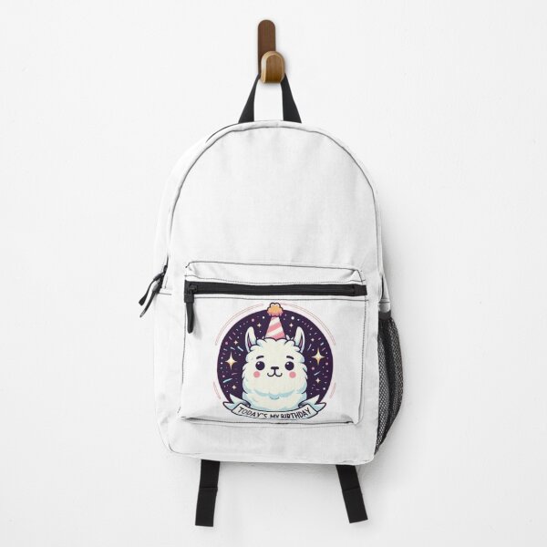 Item preview, Kawaii Llama Alpaca Today Is My Birthday Party designed and sold by TomFrontierArt.