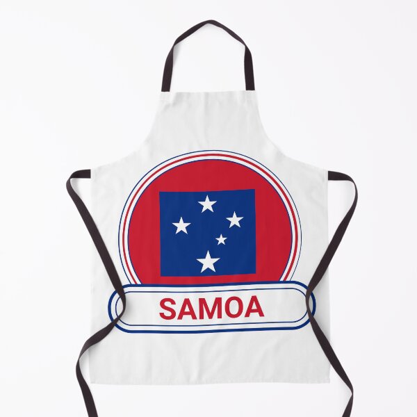 Item preview, Samoa Country Badge - Samoa Flag designed and sold by chrisrivait.