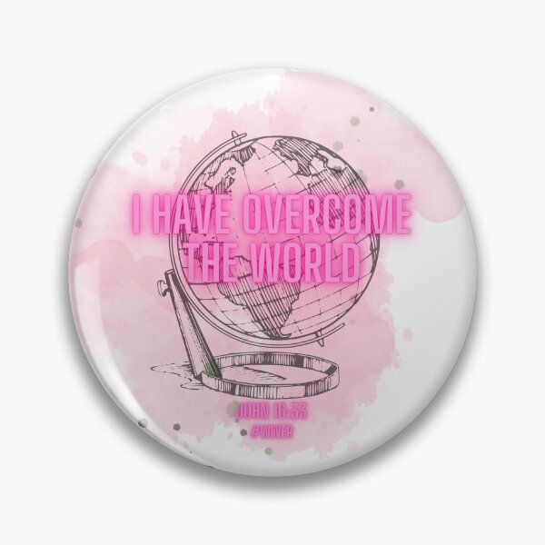 Item preview, Overcome the world designed and sold by Dinomom3.