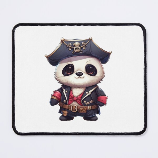 Item preview, Kawaii Panda Pirate designed and sold by KawaiiArtStyle.