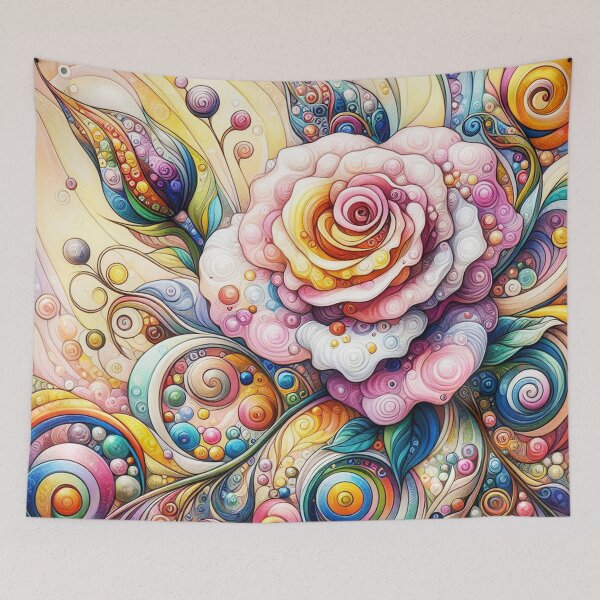 Item preview, Colorful Rose designed and sold by HarmonyandSage.