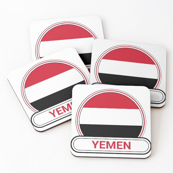 Item preview, Yemen Country Badge - Yemen Flag designed and sold by chrisrivait.