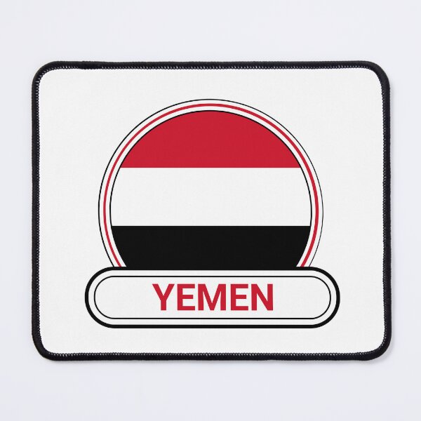 Item preview, Yemen Country Badge - Yemen Flag designed and sold by chrisrivait.