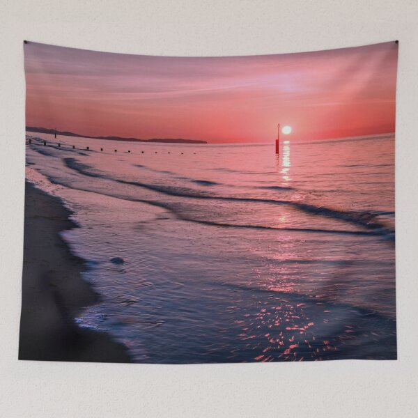 Item preview, Seascape Sunset Wales designed and sold by AJEvans.