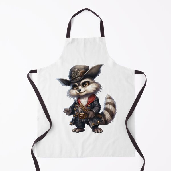 Item preview, Kawaii Raccoon Pirate designed and sold by KawaiiArtStyle.
