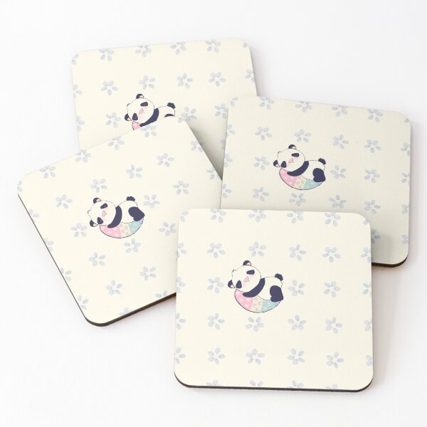 Item preview, Positively Pandarific:  Blue Flowers for Easter designed and sold by ShopPandarific.