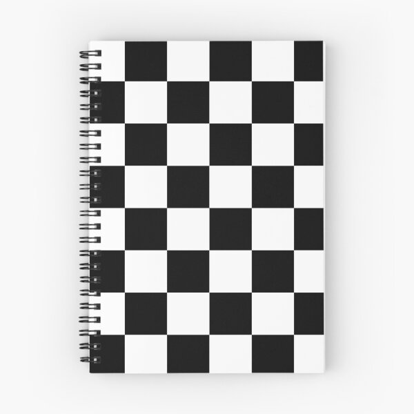 Item preview, Checkerboard Pattern White Black  designed and sold by eviesfashion.
