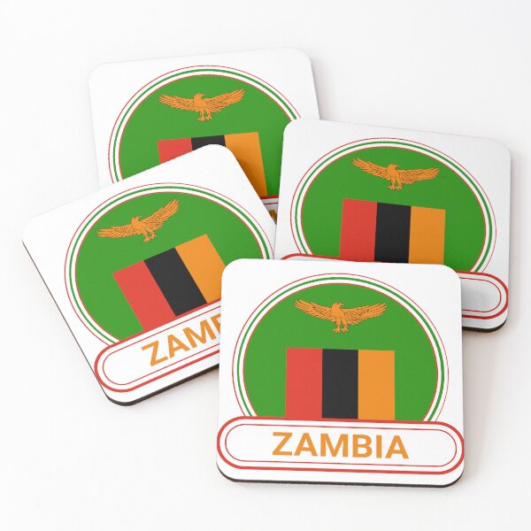 Item preview, Zambia Country Badge - Zambia Flag designed and sold by chrisrivait.
