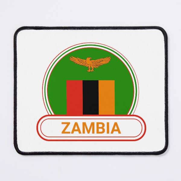 Item preview, Zambia Country Badge - Zambia Flag designed and sold by chrisrivait.