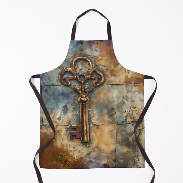 Item preview, antique key,oil designed and sold by elegantpaterns.