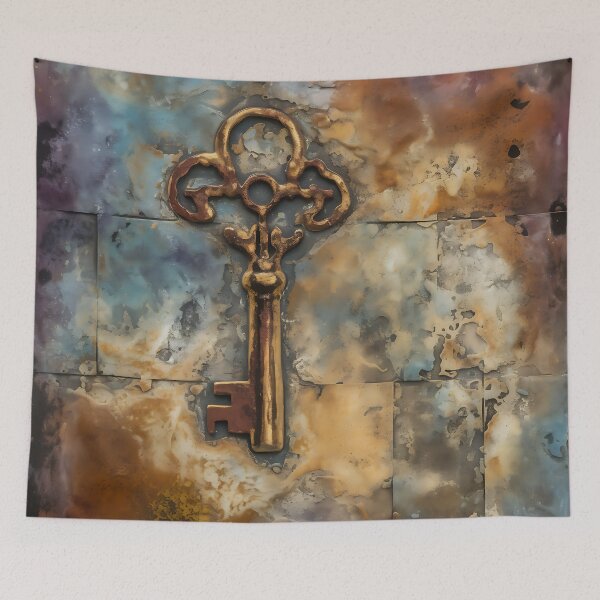 Item preview, antique key,oil designed and sold by elegantpaterns.
