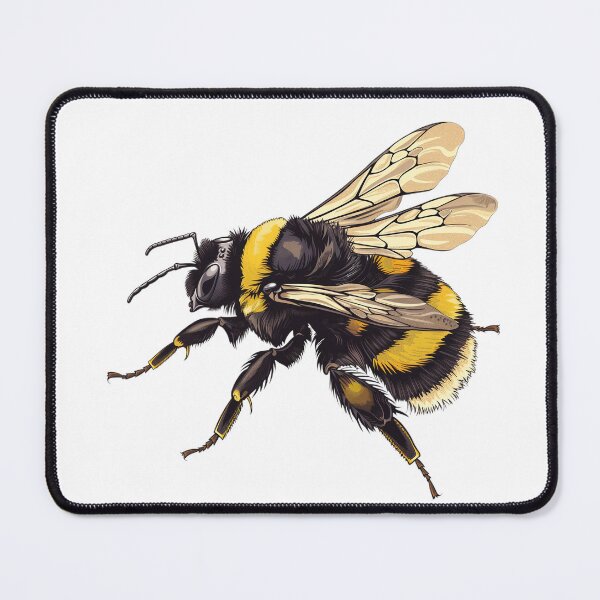 Item preview, Majestic Bumblebee Illustration in Detail designed and sold by prehistoricco.