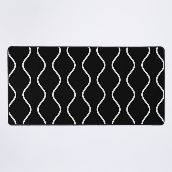 Item preview, Black and White Wavy Line Pattern designed and sold by SPRUCIA.