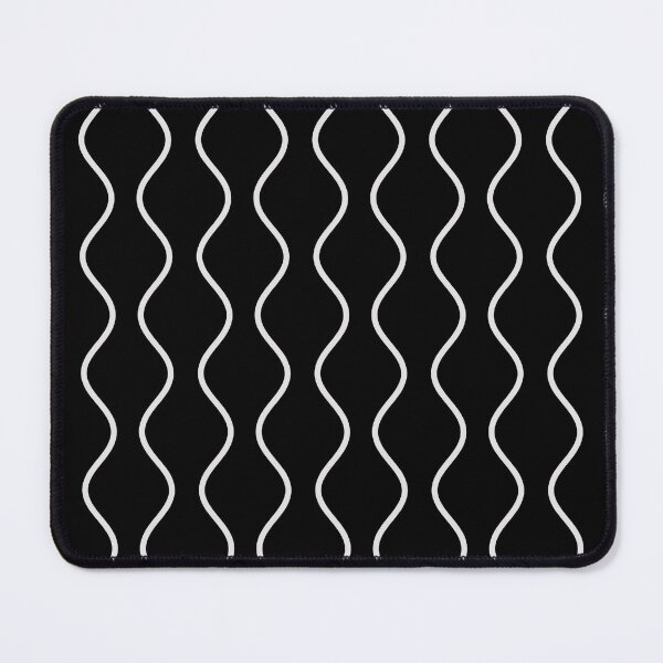 Item preview, Black and White Wavy Line Pattern designed and sold by SPRUCIA.