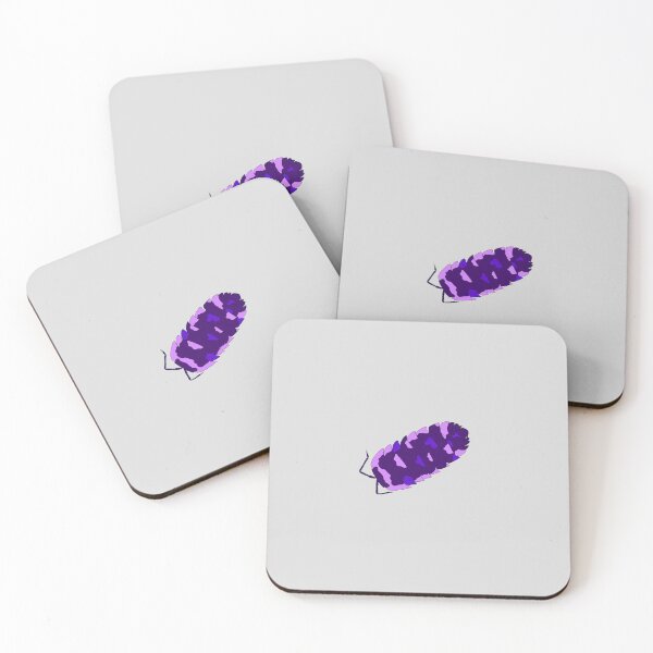 Item preview, Merulanella isopod purple (gray) designed and sold by Lilis-isopods.