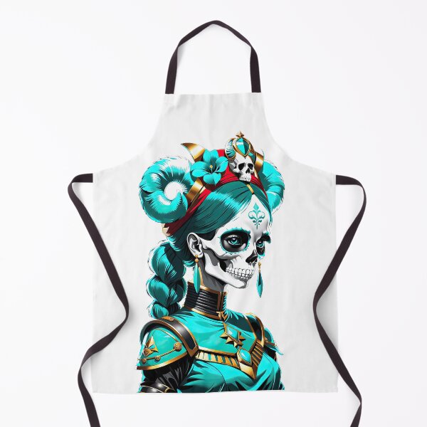 Item preview, Rebel, Warrior lemur skull Queen designed and sold by filusattila.