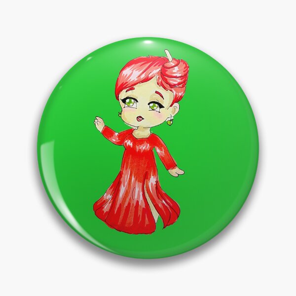 Item preview, Candied Apple Lady designed and sold by SassyCArtShop.