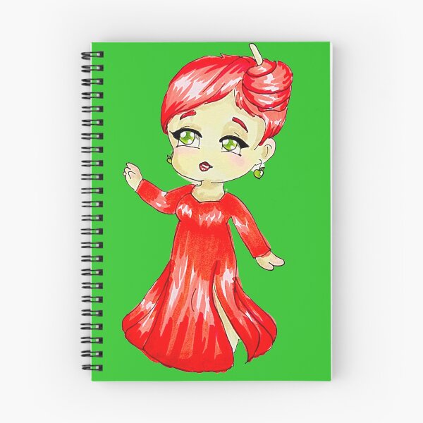 Item preview, Candied Apple Lady designed and sold by SassyCArtShop.