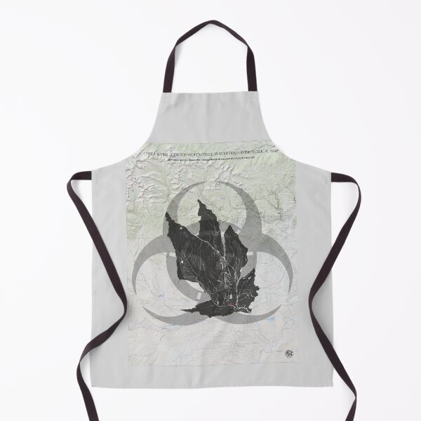 Item preview, Uinta River - Cottonwood Creek Watershed Hydrological Skinwalker Ranch designed and sold by Crypto Tography.