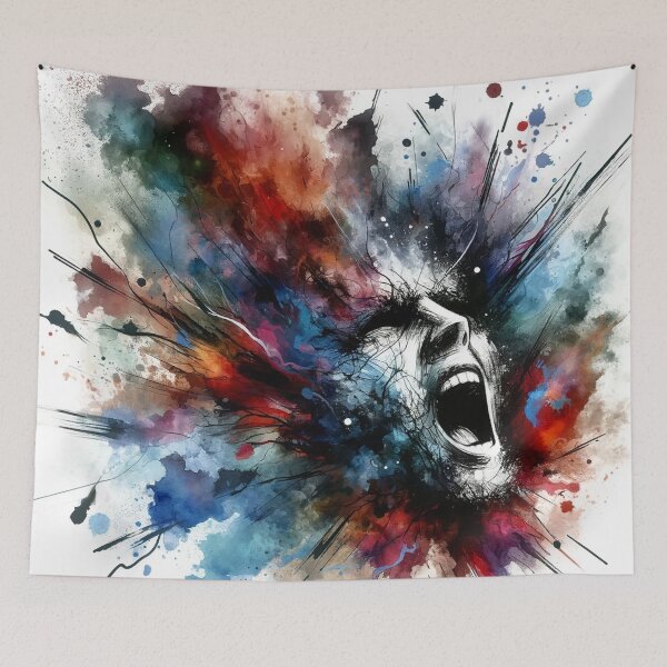 Item preview, Colorful Emotional Burst designed and sold by LuminShadowArt.