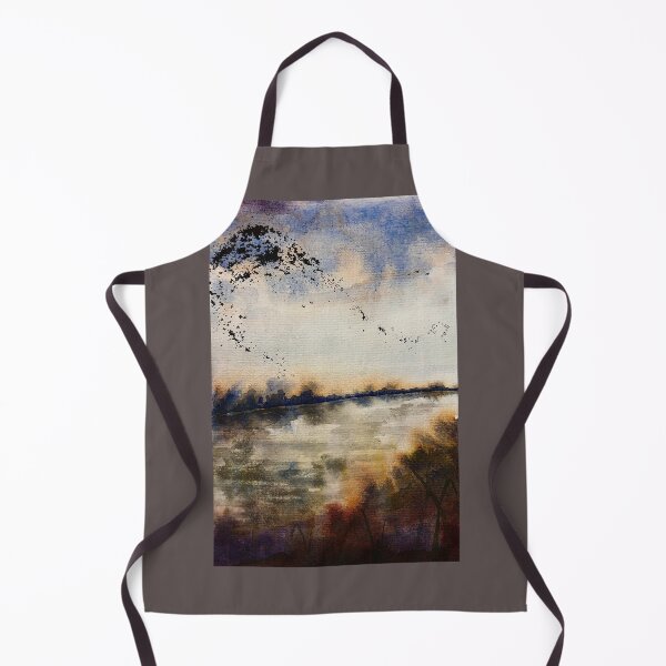 Item preview, Evening sunset with starling murmuration designed and sold by teresabird.