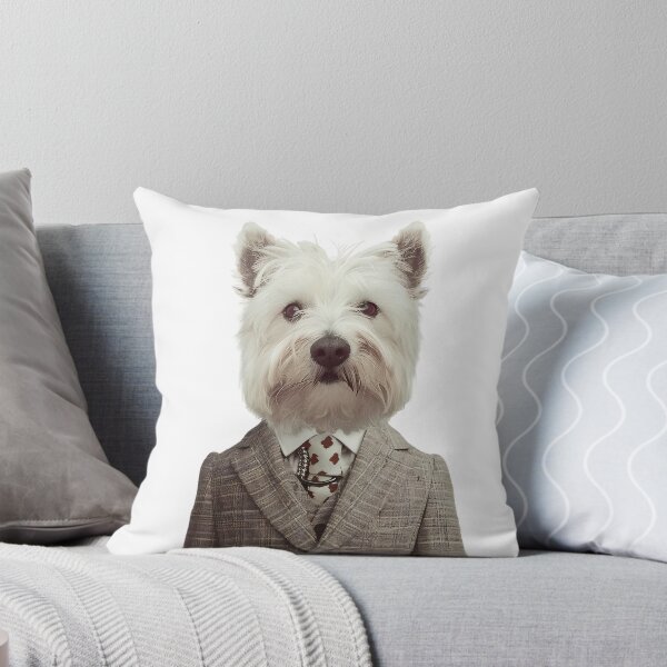 Item preview, Distinguished Canine: Vintage-Style Westie in Suit designed and sold by StoReprint1.