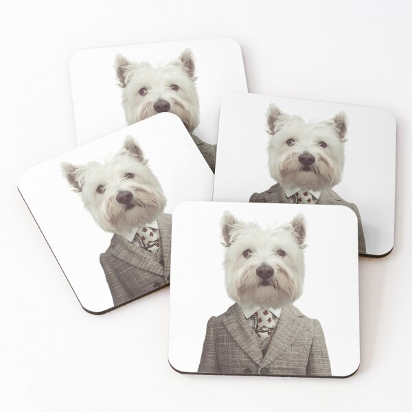 Item preview, Distinguished Canine: Vintage-Style Westie in Suit designed and sold by StoReprint1.