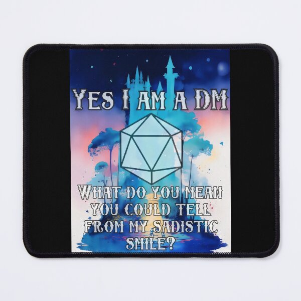 Item preview, D&D Dungeon Master's Delight: Sadistic Smile designed and sold by MillennialVibe.