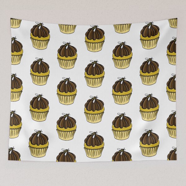Item preview, Yellow Cupcake designed and sold by honeybeepaper.