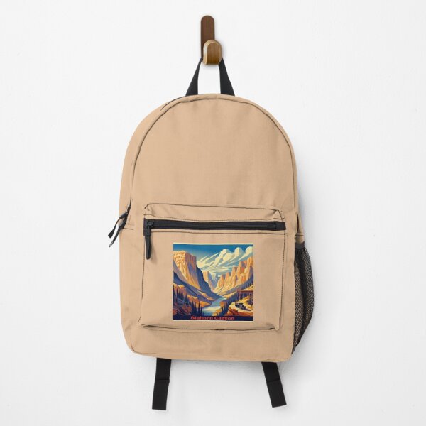 Item preview, Bighorn Canyon retro travel poster designed and sold by VistaMar.