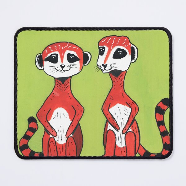 Item preview, Meerkats in Love designed and sold by naiveartbymax.