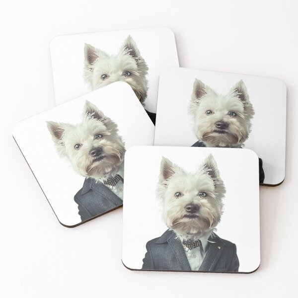 Item preview, Suited Paws: Vintage Glamour with a Westie Boss designed and sold by StoReprint1.