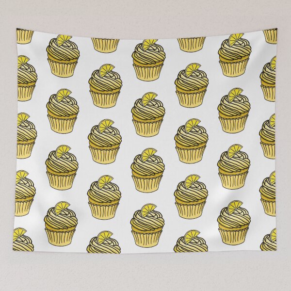 Item preview, Lemon Cupcake designed and sold by honeybeepaper.